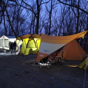 파주 화석정 캠핑장