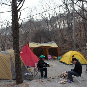 파주 화석정 캠핑장